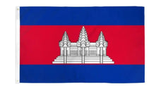 Cambodia Flag - 100 Poly 2x3' & 3x5'