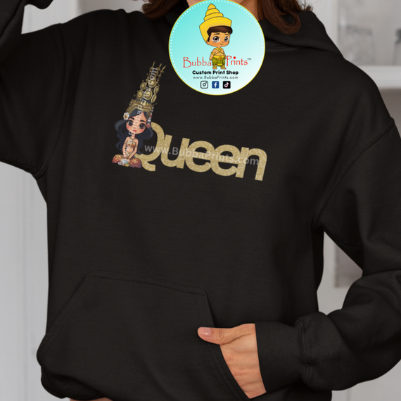 Mermaid Queen Fleece Hoodie