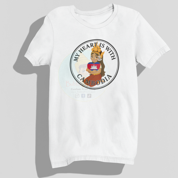 My heart is with Cambodia Shirt