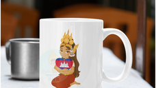My heart is with Cambodia with custom name Mug