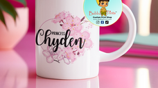 Cambodian Coffee Princess with custom name Mug