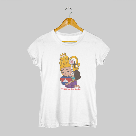 Peace for Cambodia Shirt - Apsara ChyDen