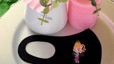 Apsara 3D design Fashion Face Mask