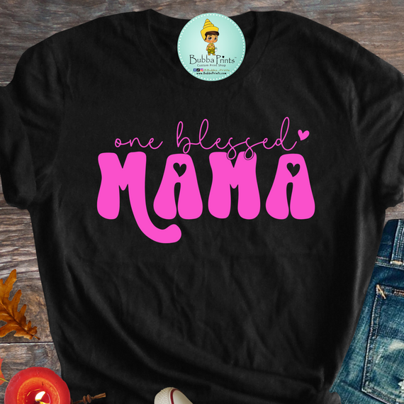 Blessed 2024 mama shirt