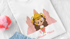 Angkor Wat Princess Kid Shirt