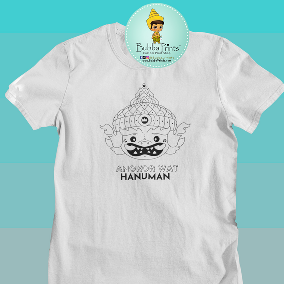 Angkor Wat Hanuman Shirt